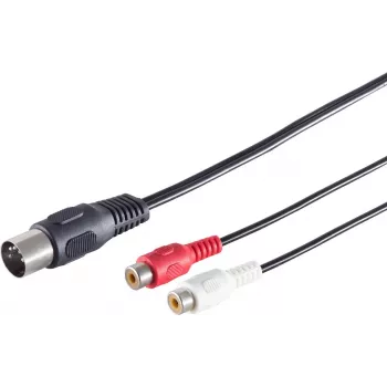 Cable de diodo ShiverPeaks 10211 cable alargador de 5 polos 0,2 m