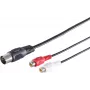 Cable de diodo ShiverPeaks 10211 cable alargador de 5 polos 0,2 m