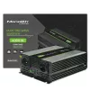 Qoltec Monolith Adaptador/convertidor de corriente para coche 4000 W Negro