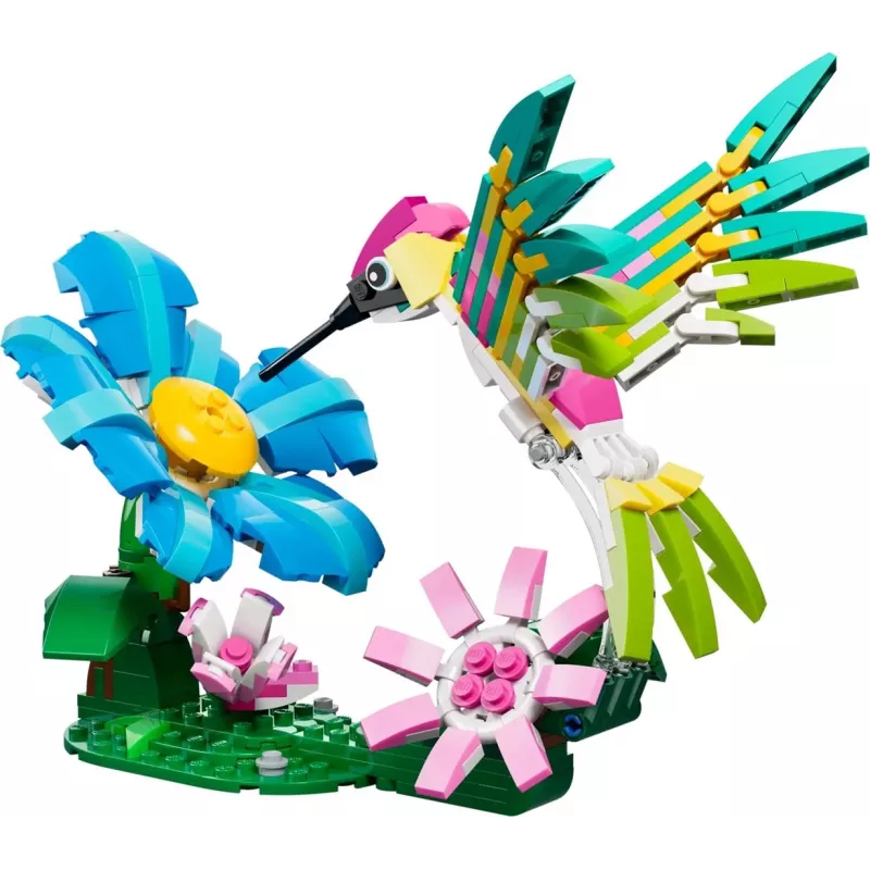 LEGO CREATOR 3 EN 1 31384 Animales salvajes: Colibrí multicolor