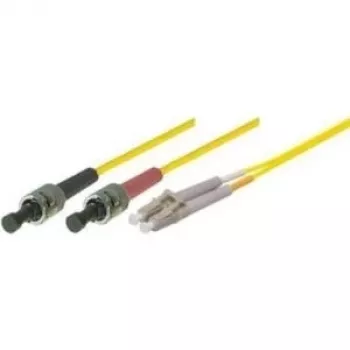 Tecline exertis Connect - Cable de conexión - ST monomodo (M) a LC monomodo (M) - 3 m - fibra óptica - 9/125 micrómetros - OS2 - amarillo (39989403)