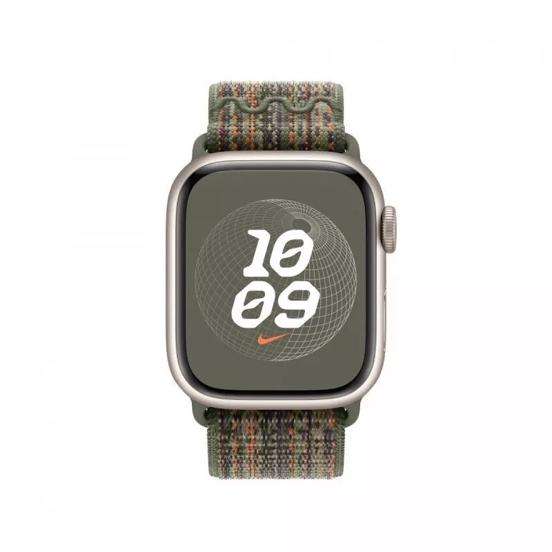 Correa Nike Sport Loop Bright Sequoia/naranja 41 mm