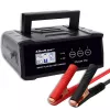 Cargador de baterías QOLTEC 52514 — 12V/24V, 25A, para baterías AGM/GEL/SLA con pantalla LCD