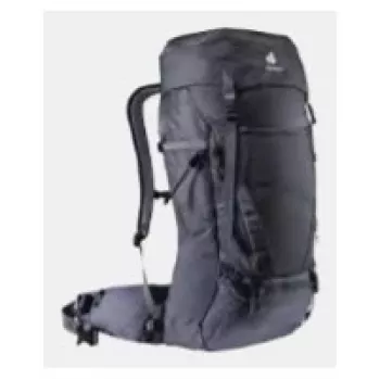 Mochila DEUTER Futura Air Trek 45 L — mochila de alpinismo unisex, 45 L (ampliable a 55 L), 2 kg, carga superior, negra