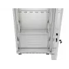 Armario rack de suelo LANBERG 19 pulgadas 32U 600×600 mm gris con puertas perforadas y LCD (flat pack)