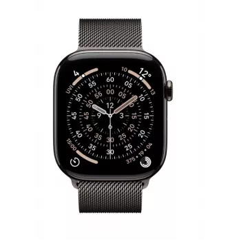 Apple Watch Series 11 GPS + Cellular 46mm caja de titanio Slate con Milanese Loop Slate M/L
