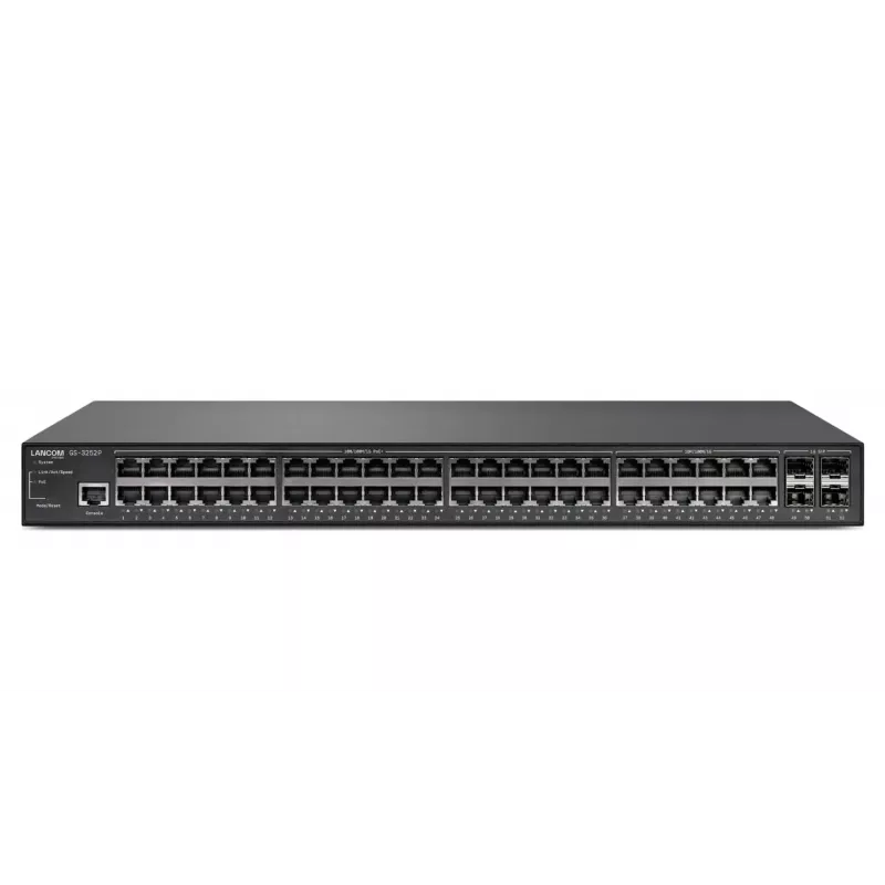 LANCOM GS-3252P gestionado L3 Gigabit Ethernet (10/100/1000) Power over Ethernet (PoE) 1U negro