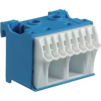 Hager KN10N Bloque de conexión azul - blanco (KN10N)