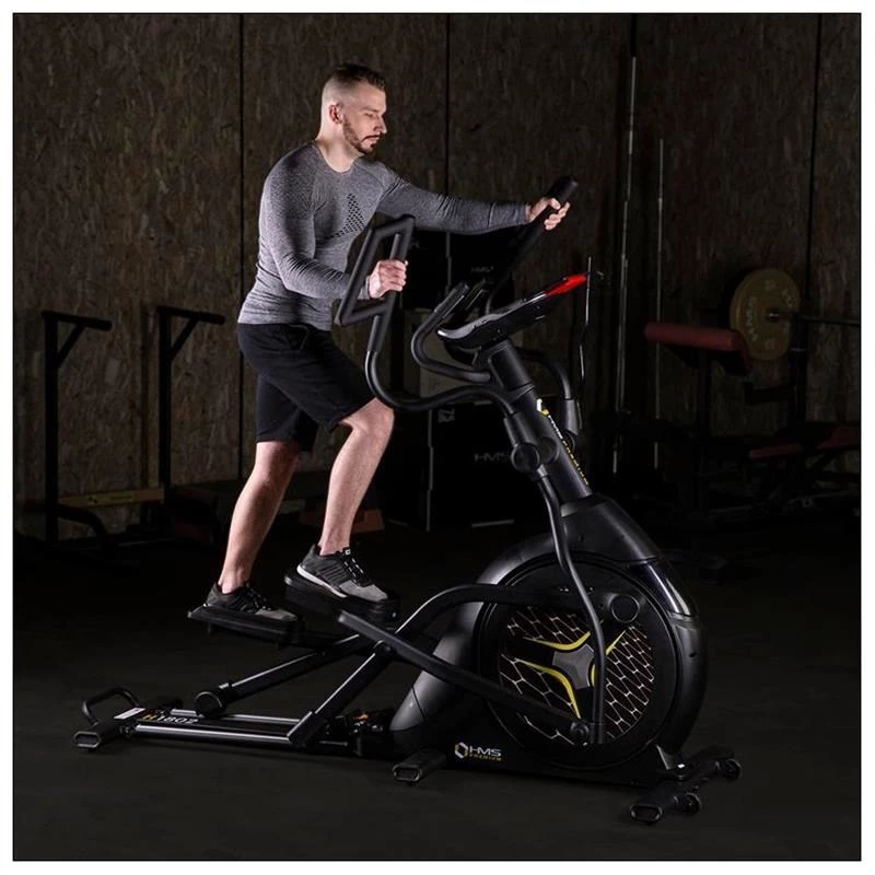 Elíptica electromagnética HMS Fitness H1802 negra