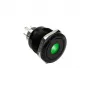 Pulsador antivandálico DimasTech 25mm Blackline Dot RGB (PD224) pulsador resistente a vandalismo