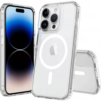 Funda JT BERLIN Pankow Clear MagSafe para iPhone 15 Pro Max 17 cm