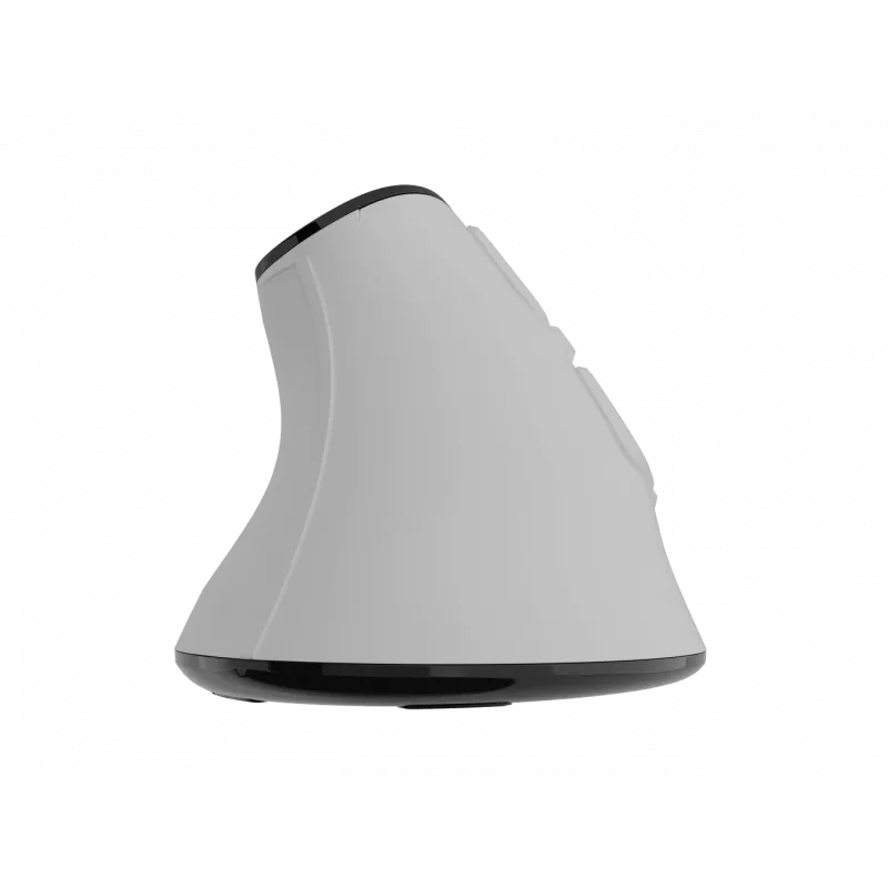 Ratón vertical inalámbrico NATEC Euphoniе Pro Bluetooth 5.0, 4000 DPI, programable, silencioso, blanco