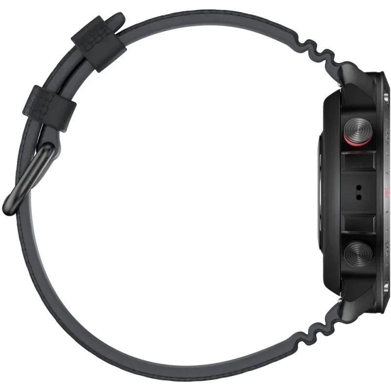 Reloj inteligente deportivo Polar Grit X2 Pro 3,53 cm (1,39") pantalla táctil AMOLED 454 x 454, 32 GB, GPS, correa de silicona S-L, negro (900110283)