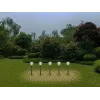 Set de luces solares de exterior Beper P207ILO050 – 5 luces impermeables para jardín y camino