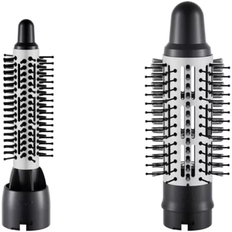 Cepillo de aire caliente Rowenta Express Style CF6320F0 Calor Negro Plata para todo tipo de cabello
