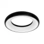 Synergy 21 LED plafón redondo Donut nw negro 35w