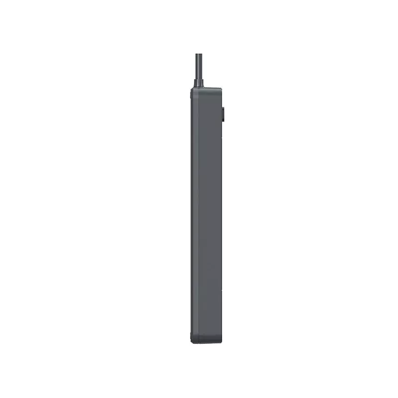 Tracer Power Line+ TRALIS47026 regleta, 4 tomas, USB-A + USB-C PD 18 W, 1,5 m, grafito
