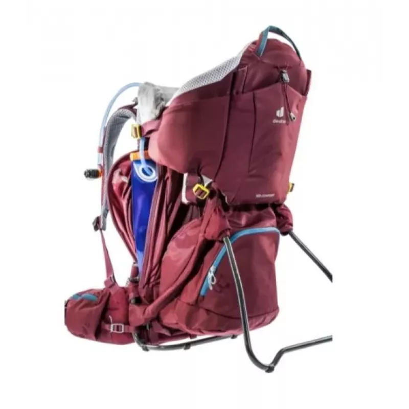 Mochila portabebés Deuter Kid Comfort poliamida rojo