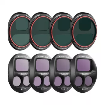Set de filtros Freewell para DJI Mavic 4 Pro — 8 filtros de objetivo (FW-M4P-ALD)