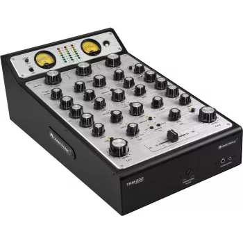 Mesa de mezclas rotativa Omnitronic TRM-222 con 2 canales y 2 entradas de micrófono