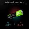 Batería recargable Green Cell GR06 AA NiMH 1,2 V 2000 mAh, 2 uds., 50,5 mm