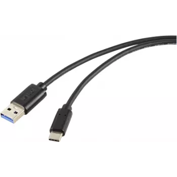 Renkforce RF-5720404 Cable USB Negro