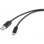 Renkforce RF-5720404 Cable USB Negro