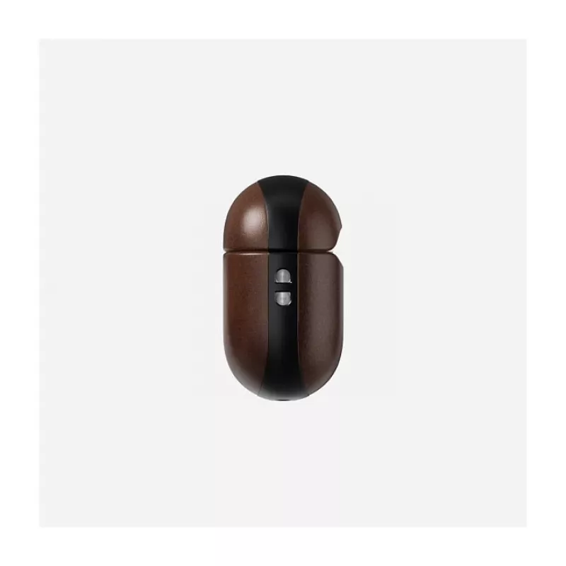 Funda Nomad Modern Leather Case — cuero, microfibra, policarbonato, marrón