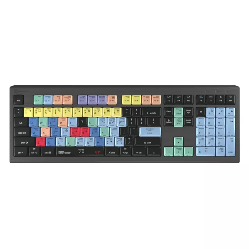 Logickeyboard LKB-CBASE-A2M-UK Teclado Universal USB QWERTY UK-Inglés Negro