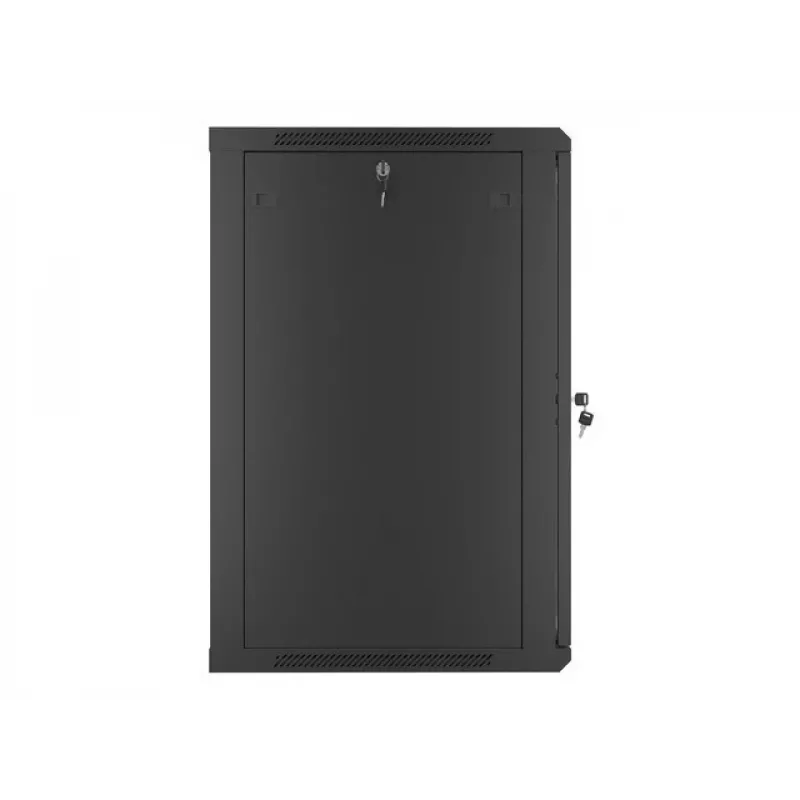 Armario rack de pared LANBERG WF01-6618-10B, 18U, 600×600×907 mm, negro, 60 kg