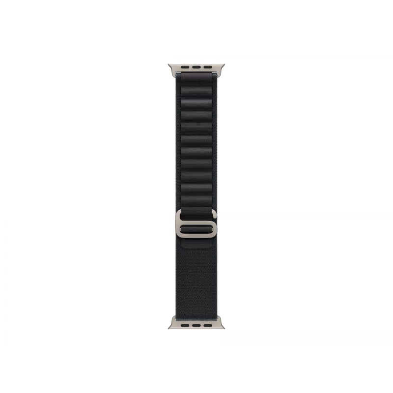 Correa Apple MFTG4ZM/A Smartwatch Negro Titanio Poliéster Elastano