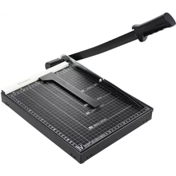 Renkforce RF-CUT-100 Guillotina de palanca A4 capacidad de corte A4 80 g/m²: 12 hojas (RF-5792948)