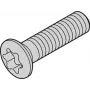 SCHROFF Tornillo de cabeza bombeada - LIKOSHR M2.5X10 PENTORX 100X (24560179)