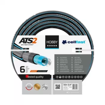 Manguera de jardín CELLFAST HOBBY ATS2 50 m superficie negro azul