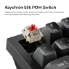 Teclado inalámbrico Q3 ULTRA/negro Q3U-M3 Keychron
