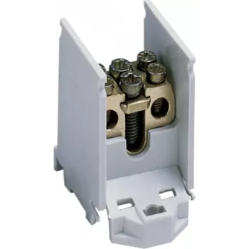 Hager K02SN Bloque de conexión 1P Blanco (K02SN)