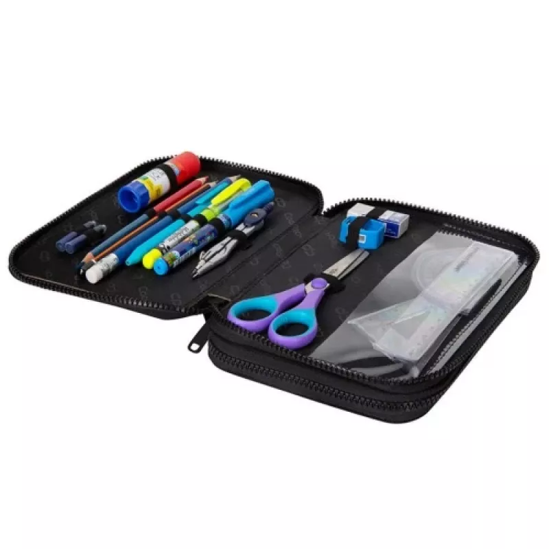 Estuche escolar de dos pisos con accesorios Coolpack Jumper XL Doggies