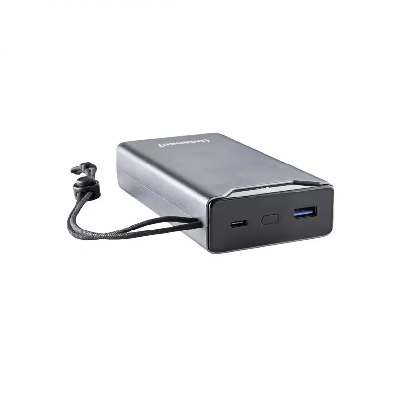 Batería externa INTENSO 7332054 — 20000 mAh, PD 3.0 y QC 3.0, 20 W, USB-A + USB-C, gris