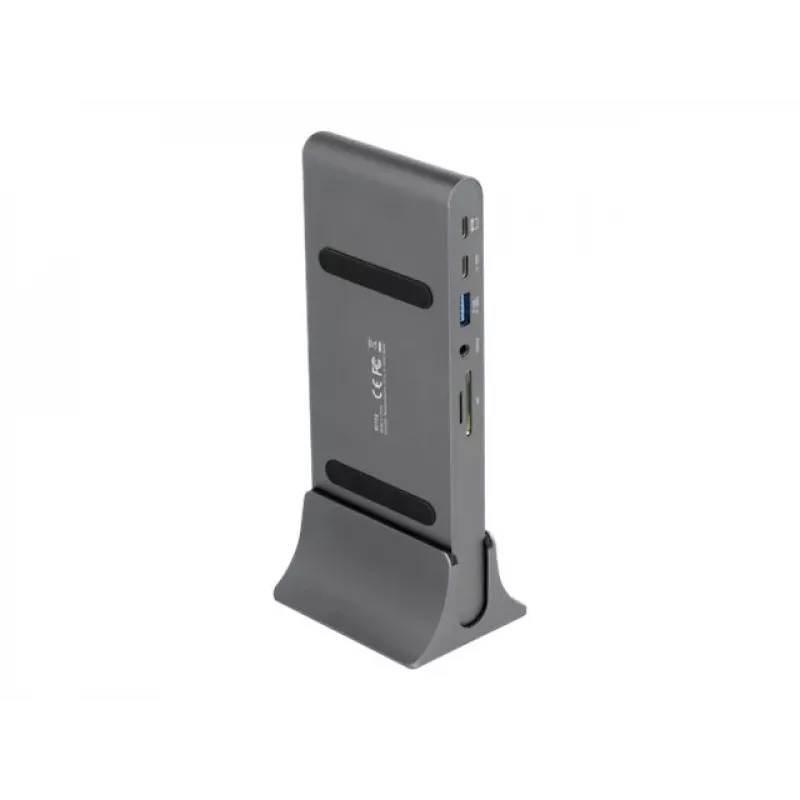 Base de acoplamiento DeLOCK USB Type-C DP 1.4 Triple 4K Display