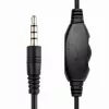 Auriculares gaming con cable GEMBIRD MHS-03-BKRD — binaurales, circumaurales, 3,5 mm, cable de 1,8 m, rojo/negro