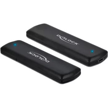 Carcasa para SSD DeLOCK 42615 negra M.2