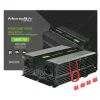 Qoltec Monolith Adaptador/convertidor de corriente para coche 4000 W Negro