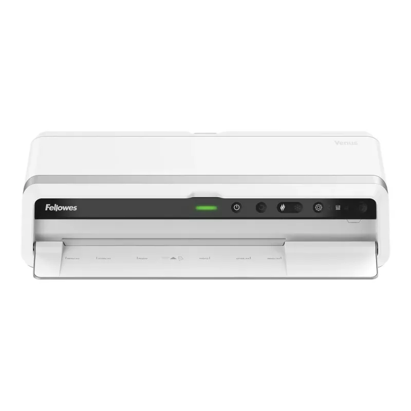 Plastificadora Fellowes Venus A3, 80–250 micras, con kit de inicio de 10 fundas de plastificado A4