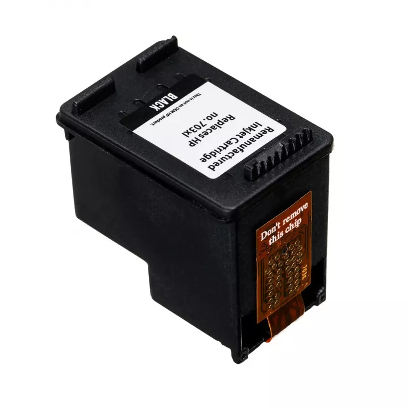 Tinta de impresora Superbulk HP B-H703BK (sustituto de HP 703 CD887) estándar negro