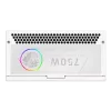 Gamemax fuente de alimentación, 80 PLUS, Gold | RGB 750G WH | 750 W