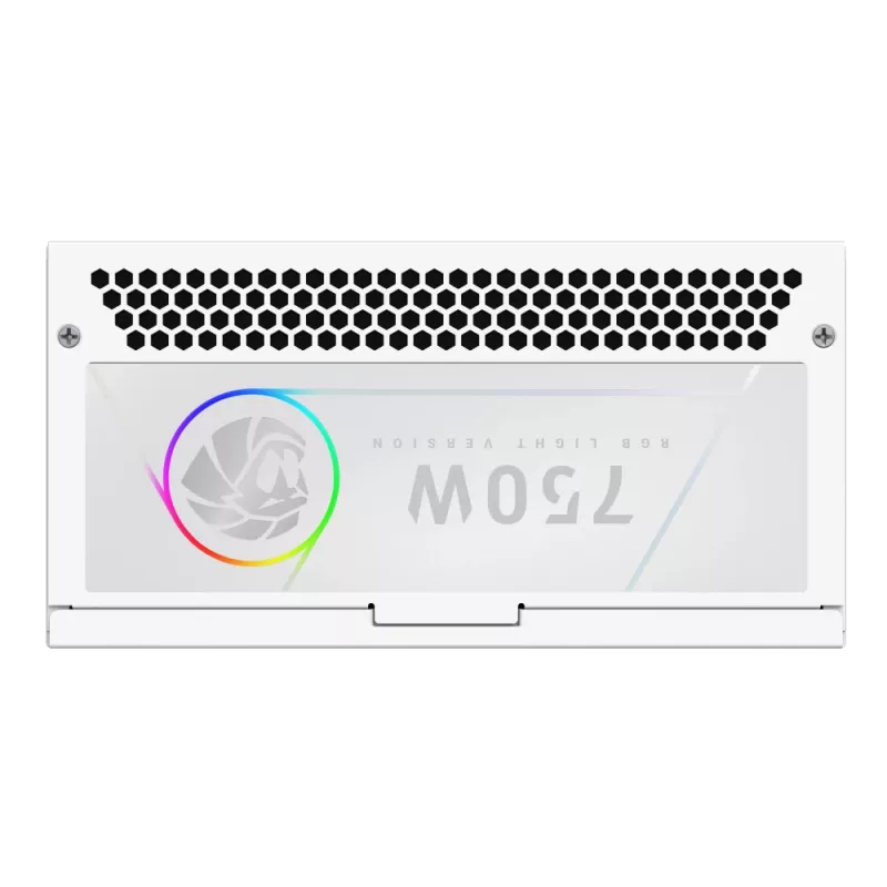 Gamemax fuente de alimentación, 80 PLUS, Gold | RGB 750G WH | 750 W