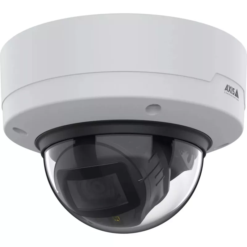 Cámara de seguridad IP domo AXIS P3278-LV — 3840×2160, interior/exterior, montaje en techo/pared, 103° HFOV, CMOS de 1/1,8 pulgadas