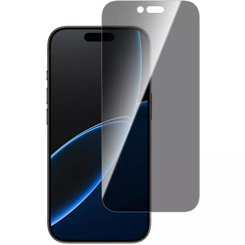 4smarts Second Glass Privacy con marco de montaje iPhone 17 Air (541573)