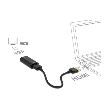 Cable HDMI/VGA DeLOCK 65667 0,15 m