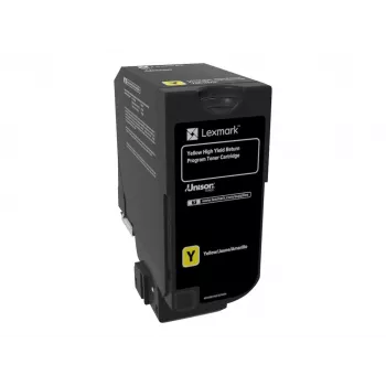 LEXMARK 74C2HY0 tóner Lexmark 74C2HY0 amarillo 12.000 páginas CS725de / CS725dte